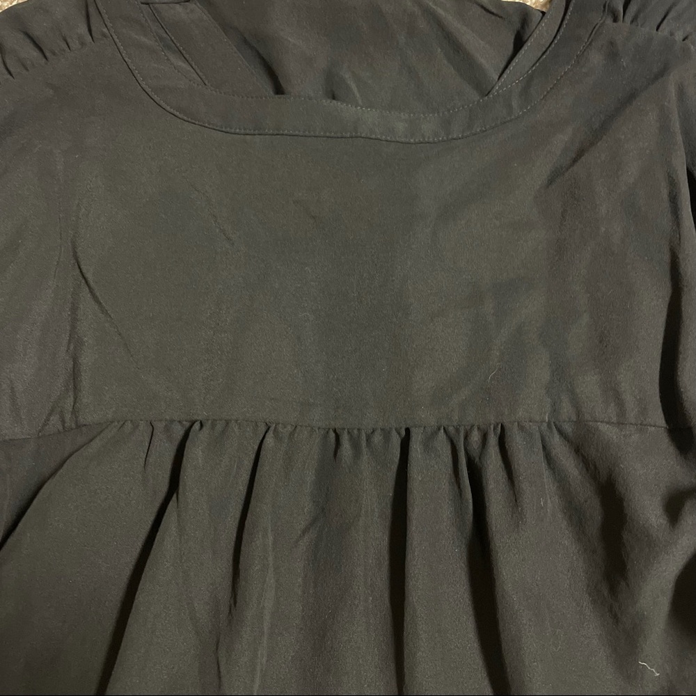 NWOT Madewell Black Blousec - Picture 7 of 11